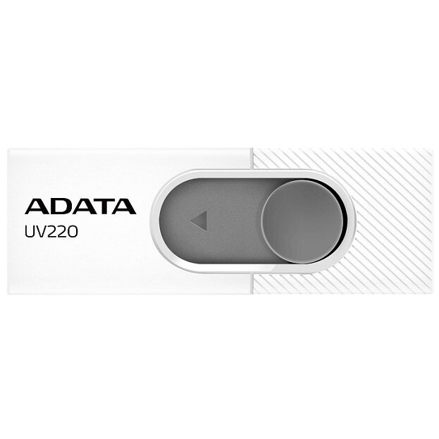 USB zibatmiņa 32Gb ADATA UV220 White/Grey - AUV220-32G-RWHGY