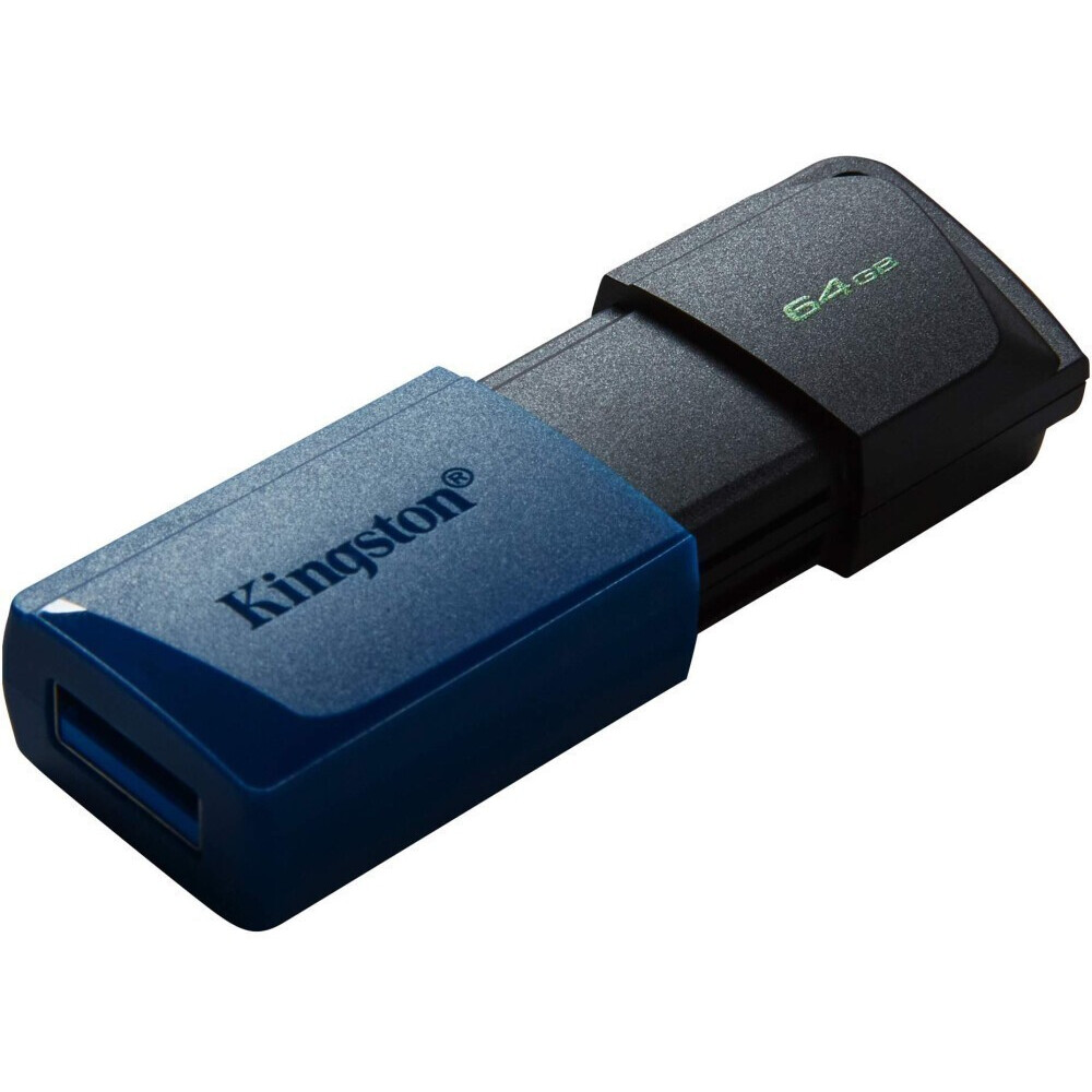 USB zibatmiņa Kingston 64Gb DataTraveler Exodia M Black/Blue (DTXM/64GB)