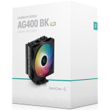 Cooler DeepCool AG400 BK ARGB (R-AG400-BKANMC-G-2)