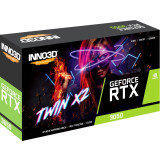 Videokarte NVIDIA GeForce RTX 3050 INNO3D Twin X2 8Gb (N30502-08D6-1190VA42)